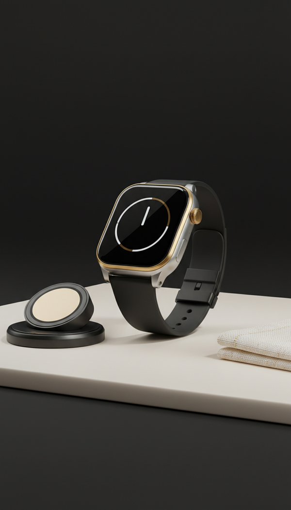 Stainless Steel Smartwatch With AMOLED Display