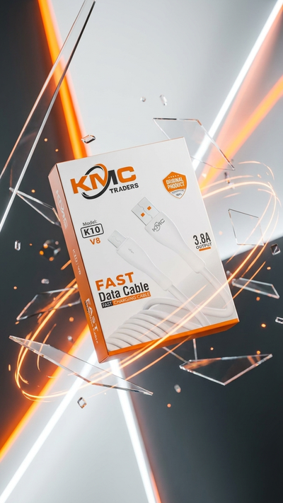 KMC K10 Type-C Fast Charging Data Cable 3.8A - Original