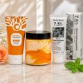 Premium Skincare Combo Zafrani Cream 500ml + Orange Gel 100g + Nano Toothpaste 100g
