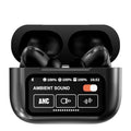 AirPods Touch L.C.D A9 Black Bluetooth Earbuds Heavy Sound