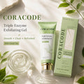 Triple Enzyme Exfoliating Gel with Green Tea – Body Scrub for Neck, Underarms & Body