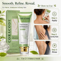 Triple Enzyme Exfoliating Gel with Green Tea – Body Scrub for Neck, Underarms & Body