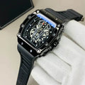Luxury Men’s Square Dial Watch – Stylish Premium Fashion Wristwatch