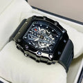 Luxury Men’s Square Dial Watch – Stylish Premium Fashion Wristwatch